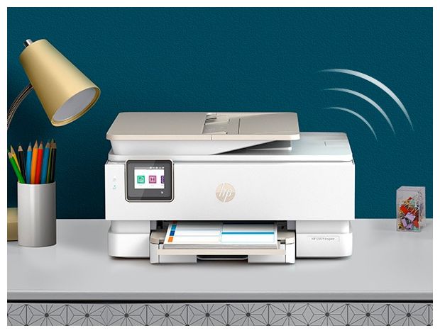 HP ENVY Inspire 7920e All-in-One-Drucker, Farbe, Drucker für Home und Home Office, Drucken, Kopieren, Scannen, Wireless; HP+; Für HP Instant Ink geeignet; Automatische Dokumentenzuführung 