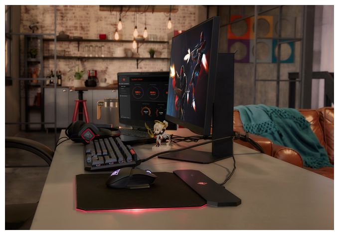 16000 DPI Gaming Maus Optisch  Omen Photon (Schwarz) 