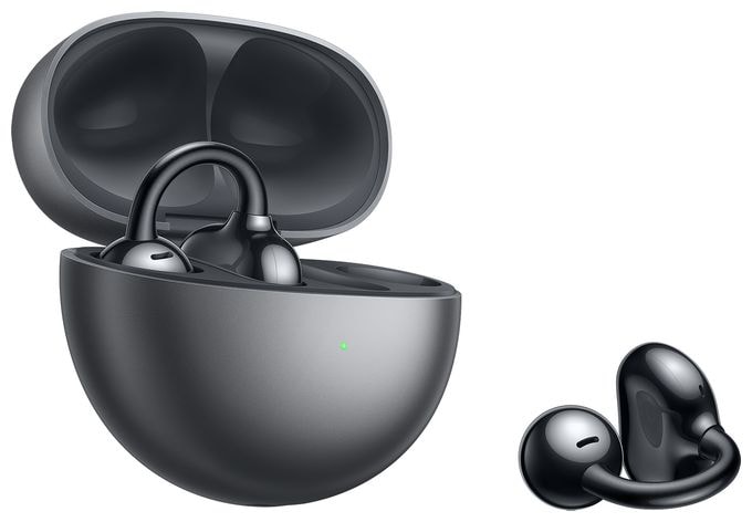 In-Ear Bluetooth Kopfhörer Kabellos TWS IP54 USB Typ-C  FreeClip (Schwarz) 