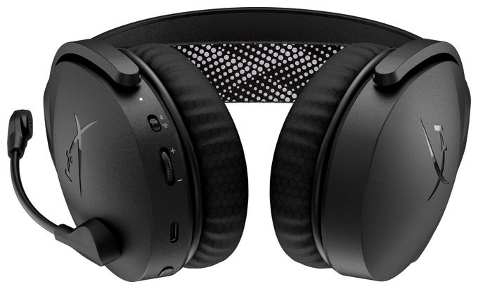 Over Ear Bluetooth Kopfhörer kabellos USB Typ-A  Cloud Jet Wireless Gaming-Headset (Schwarz) 