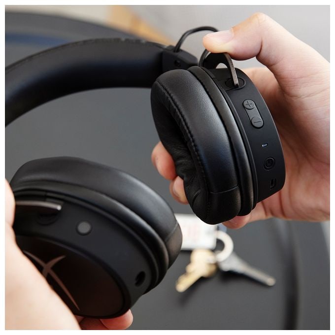 Over Ear Bluetooth Kopfhörer kabellos 20 h Laufzeit  Cloud Mix Gaming (Schwarz, Grau) 
