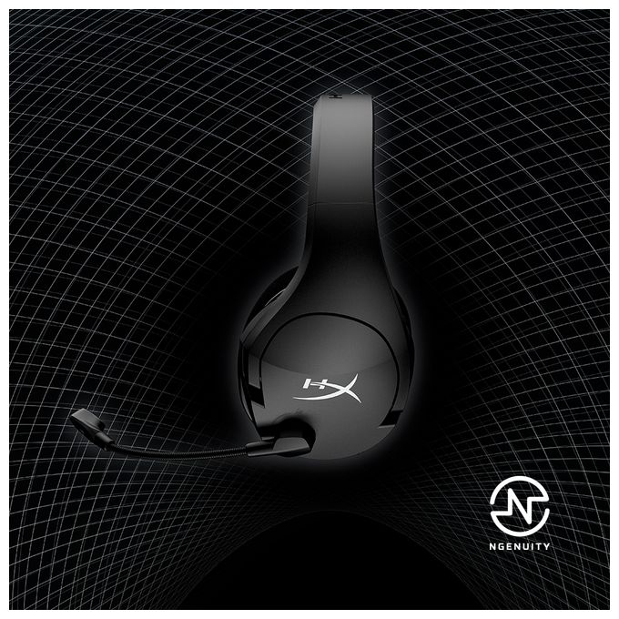 Over Ear Kopfhörer kabellos  Cloud Stinger Core (Schwarz) 