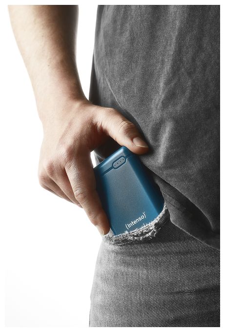 10000 mAh Powerbank Micro-USB + USB Type-C  XS (Farbe Petrol) 
