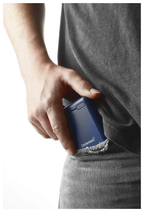 10000 mAh Powerbank Micro-USB + USB Type-C  XS (Blau) 