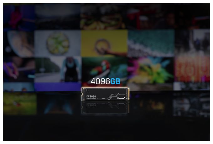 4 TB SSD PCI Express 4.0 M.2 KC3000 