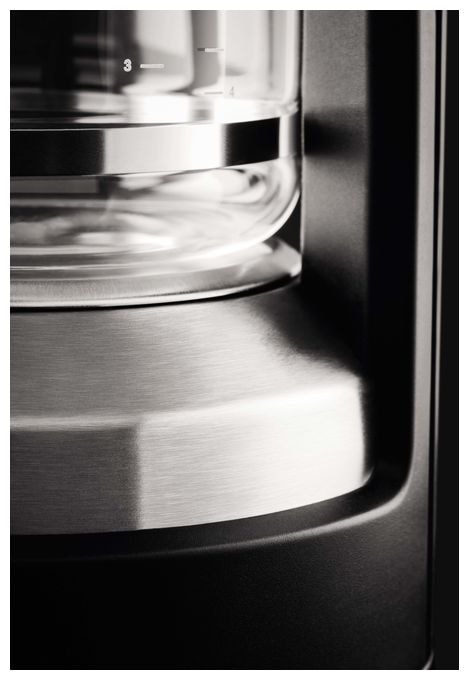12 Tassen Filterkaffeemaschine 1,2 l  KM4689 T 8.2 Druckbrüh-Automat (Schwarz) 