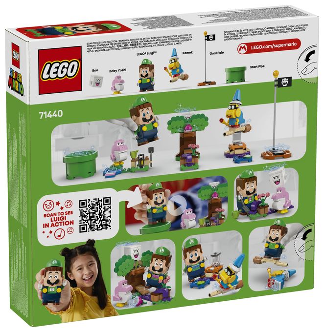 Abenteuer mit dem interaktiven LEGO® Luigi™ 