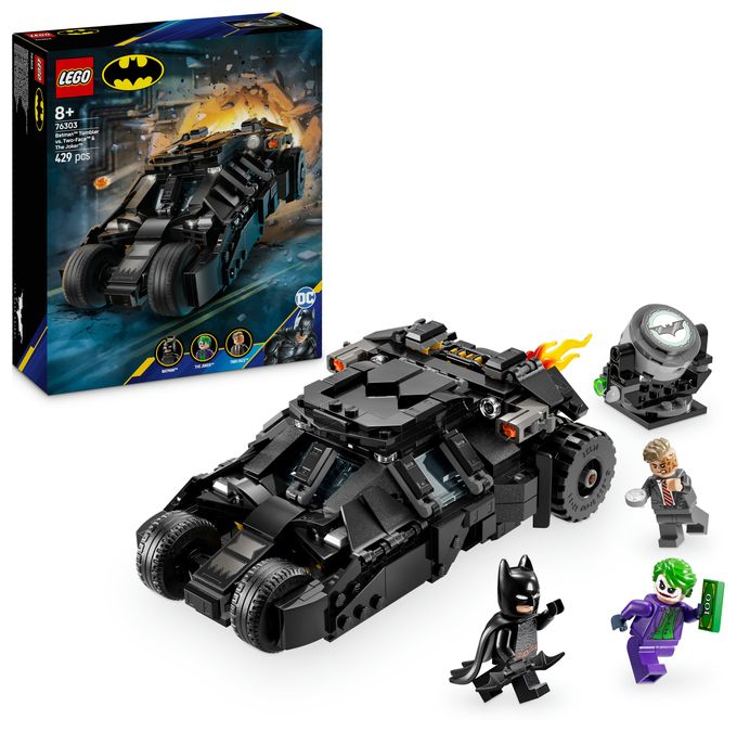 Batman™ Tumbler vs. Two-Face™ & The Joker™ 