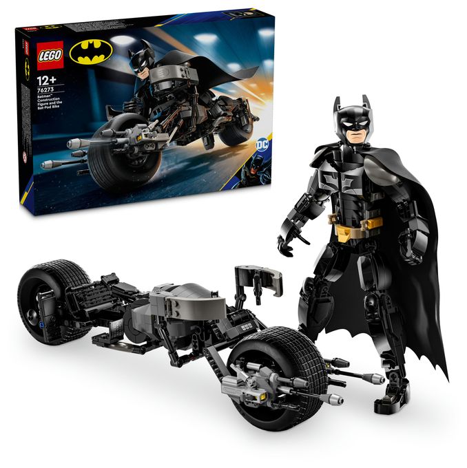 BatmanTM Baufigur mit dem Batpod 