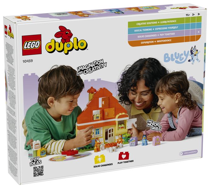 Blueys Familienhaus mit Memory-Spiel 