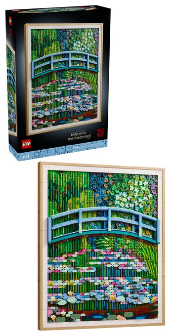 Claude Monet – Brücke über einen Seerosenteich 