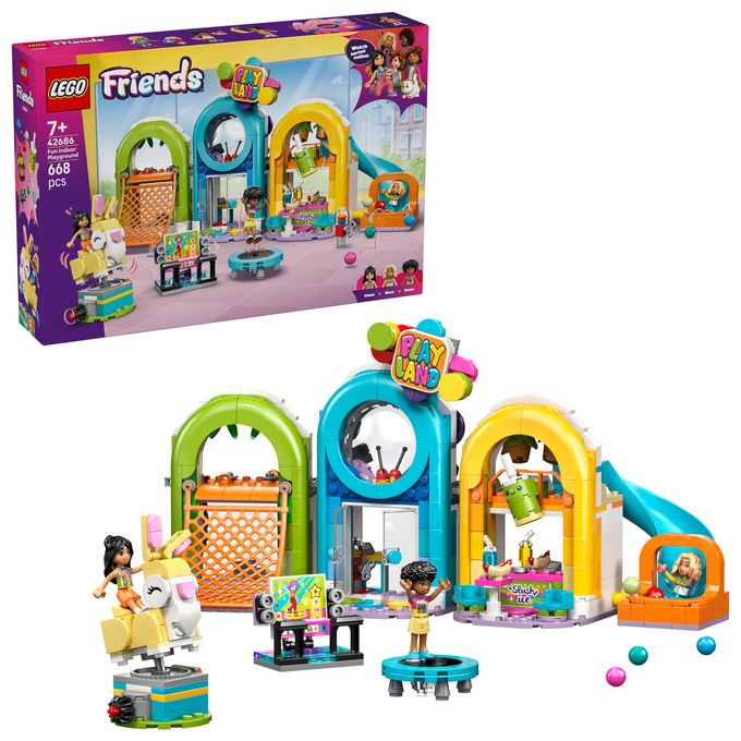 Cooler Indoor-Spielplatz 