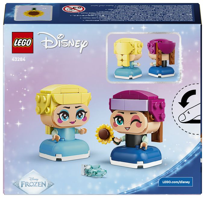 Die Mini-Prinzessinnen Anna und Elsa 
