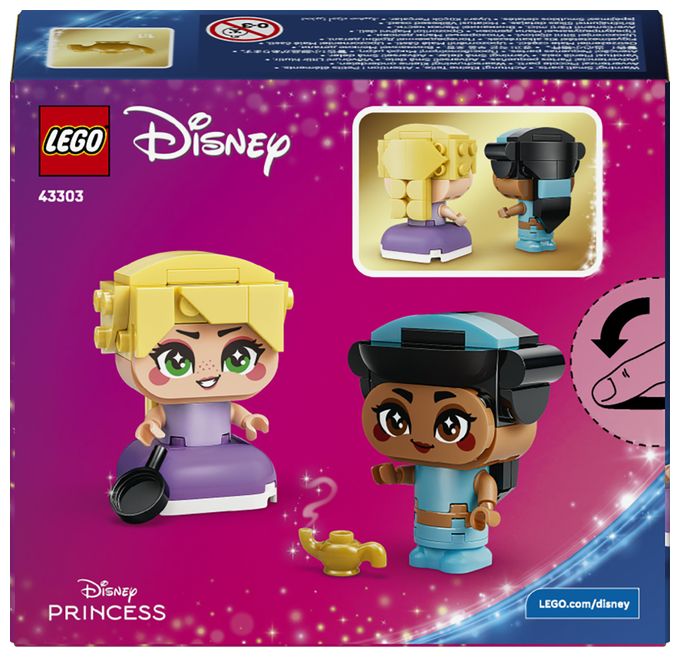 Die Mini-Prinzessinnen Jasmin und Rapunzel 