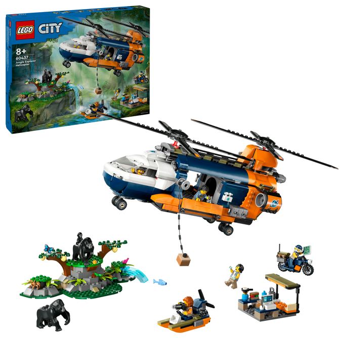 Dschungelforscher-Hubschrauber 