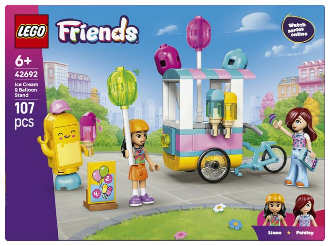 Eis- und Luftballonstand 