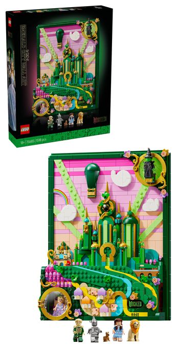 Emerald City Wandkunst 