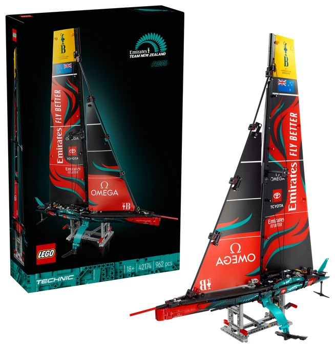 Emirates Team New Zealand AC75 Rennjacht 