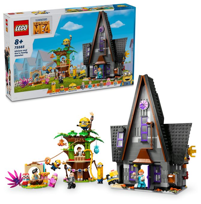 Familienvilla von Gru und den Minions 