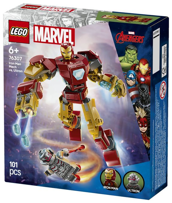 Iron Man Mech vs. Ultron 