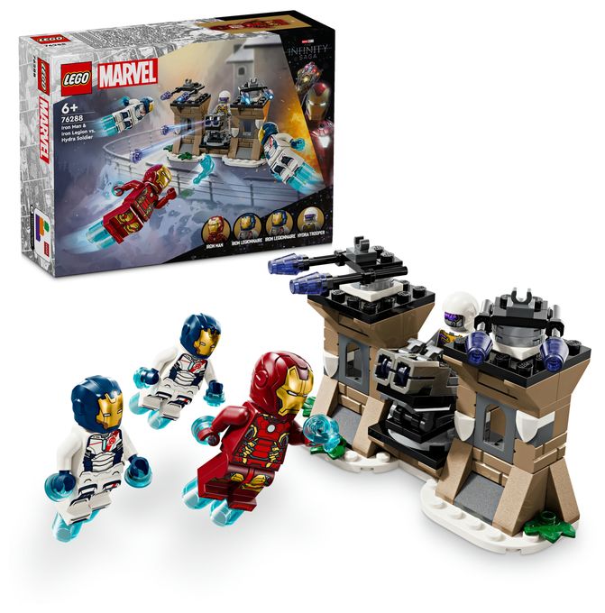 Iron Man & Iron Legion vs. HYDRA-Soldat 