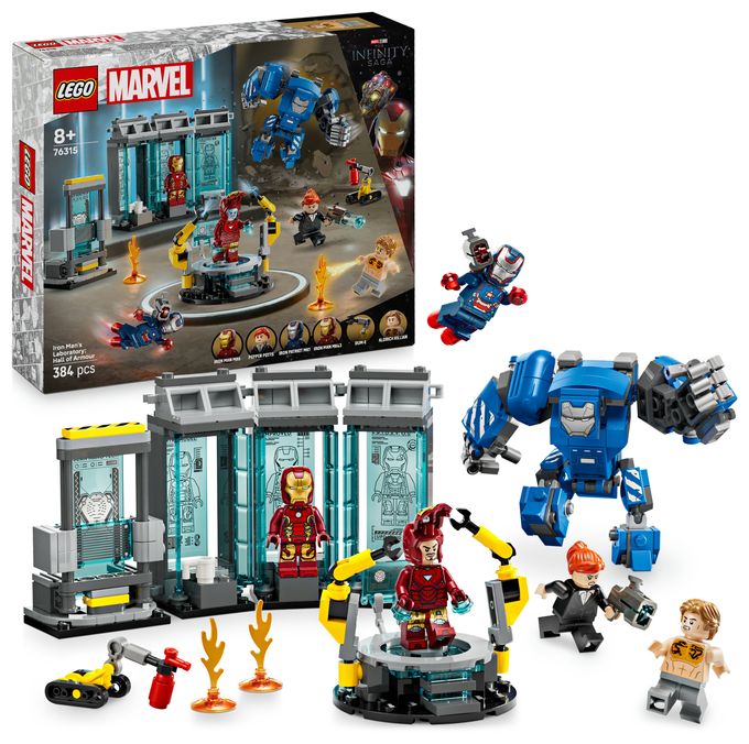 Iron Mans Labor: Halle der Rüstungen 
