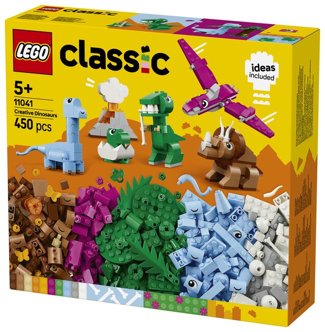 Kreative Dinosaurier 