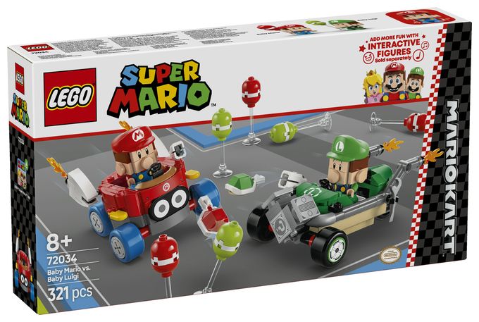 Mario KartTM – Baby Mario vs. Baby Luigi 