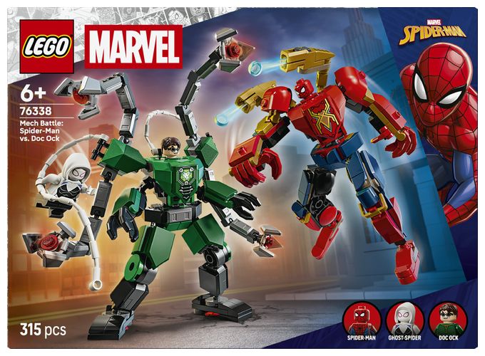Mech-Duell: Spider-Man vs. Doc Ock 