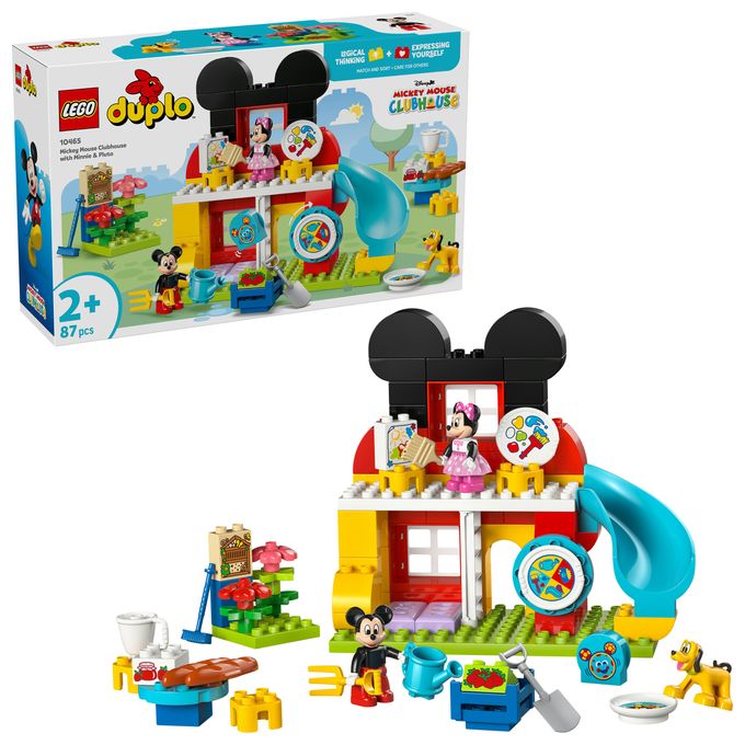 Micky Maus Wunderhaus mit Minnie und Pluto 