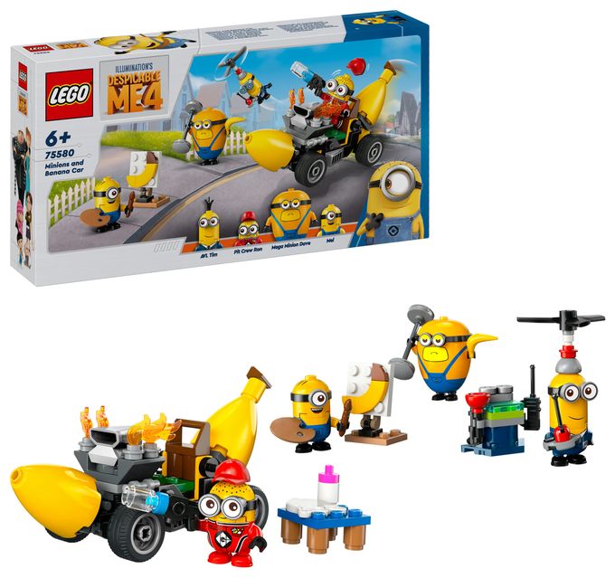 Minions und das Bananen Auto 