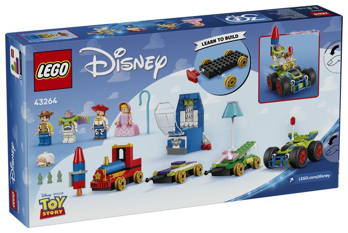 Partyzug und das Auto RC aus Toy Story 