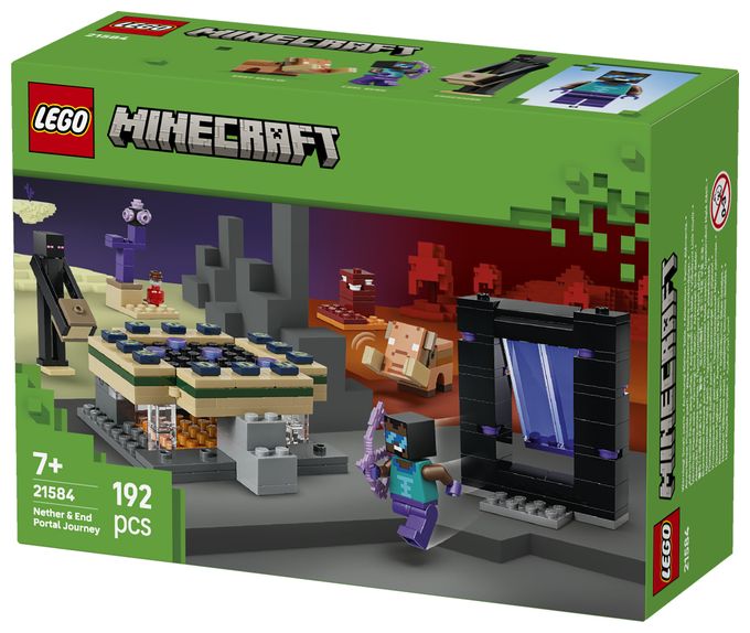 Reise durch Nether und Endportal 