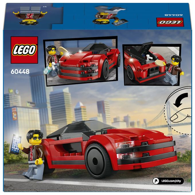 Roter Sportwagen 