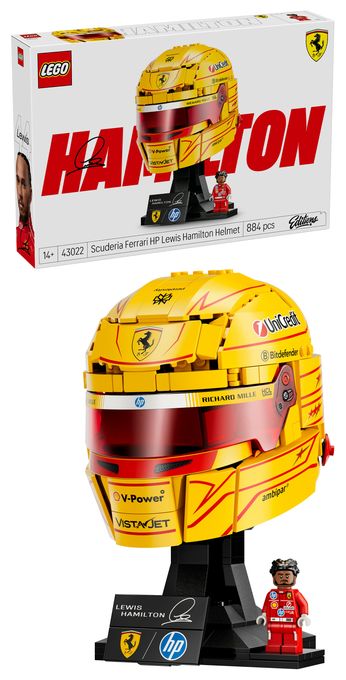 Scuderia Ferrari HP Lewis Hamilton Helm 