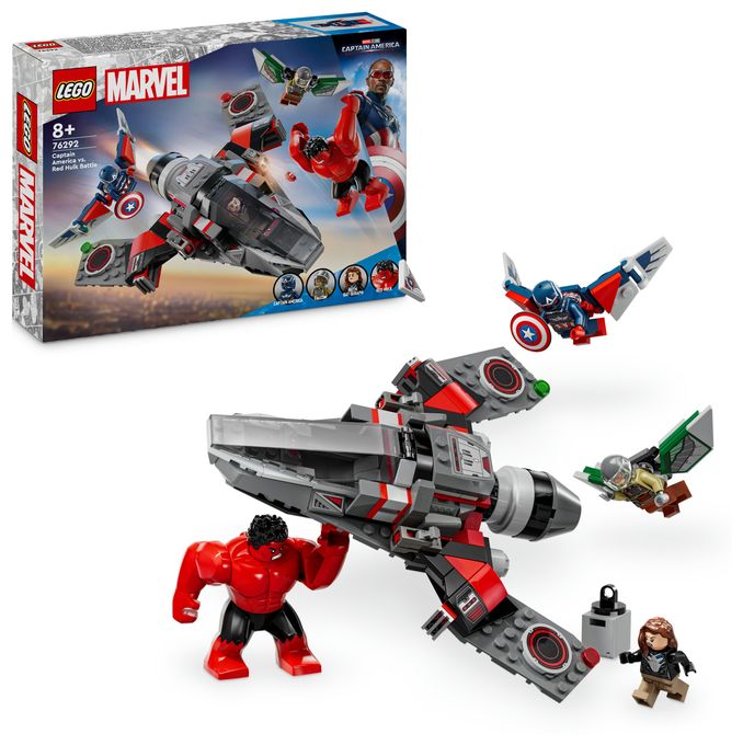 Showdown zwischen Captain America und Red Hulk 