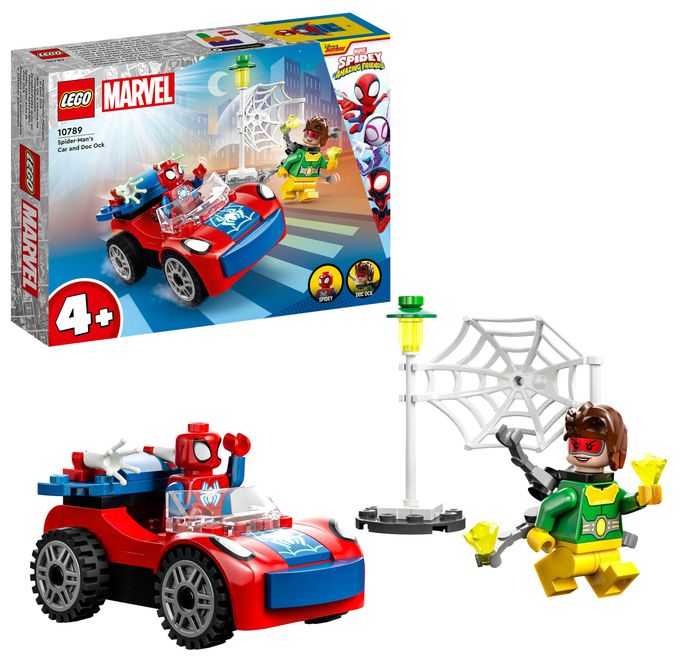 Spider-Mans Auto und Doc Ock 