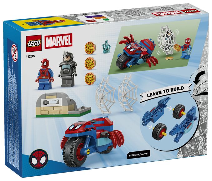 Spidey auf Motorrad vs. Rhino 
