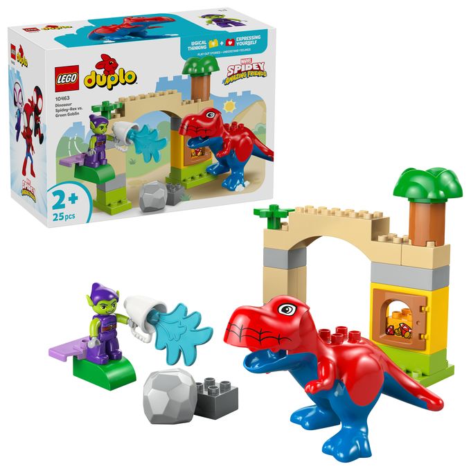 Spidey-Rex vs. Green Goblin 