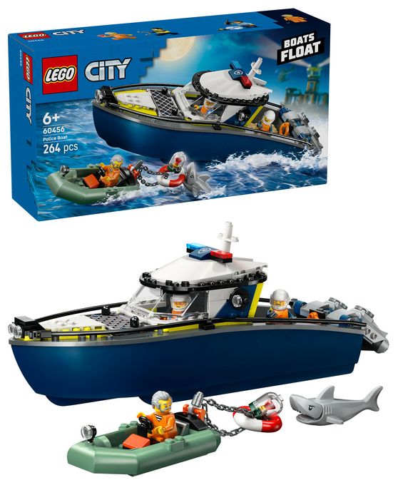 Verfolgungsjagd im Polizeiboot 