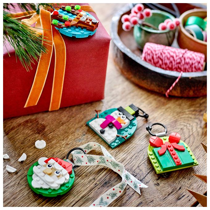 Verschiedene Christbaumanhänger 