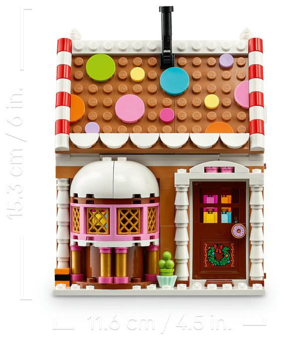 Weihnachtliches Lebkuchenhaus 