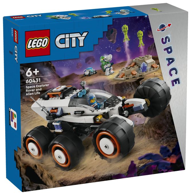 Weltraum-Rover mit Außerirdischen 