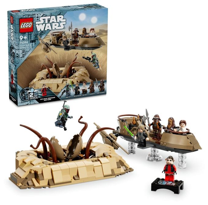 Wüsten-Skiff und Sarlacc-Grube 
