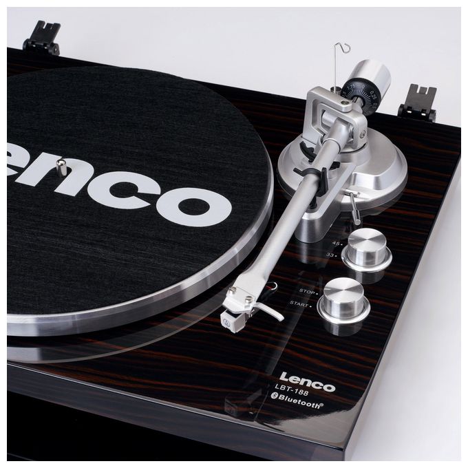 Audio-Plattenspieler mit Riemenantrieb  LBT-288WA (Braun) 