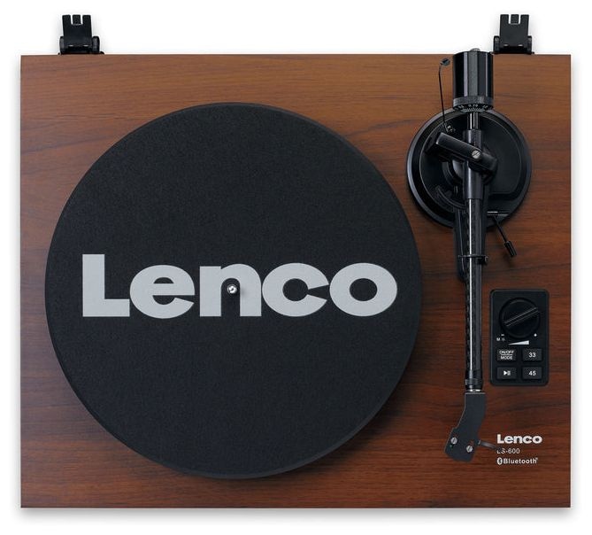 Audio-Plattenspieler mit Riemenantrieb  LS-600 (Schwarz, Holz) 