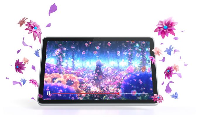 64 GB 4G Tablet 25,6 cm (10.1 Zoll) 1,8 GHz Android 8 MP (Luna Grey) Tab 