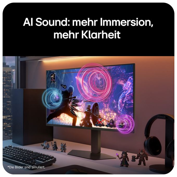 Monitor 68,6 cm (27 Zoll) 16:9 1 ms 750 cd/m²  27GM950B-B.AEU (Schwarz) 