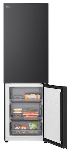 220 l / 113 l Kühl-Gefrierkombi freistehend NoFrost 135 kWh Jahr  GBBS312BEV (Schwarz) 