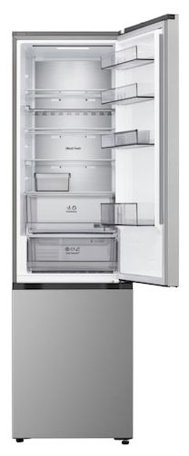 262 l / 113 l Kühl-Gefrierkombi freistehend NoFrost 175 kWh Jahr  GBBS524CPY (Silber) 